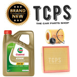 FOR BMW 220i 2.0 F22 OIL FILTER AND AIR FILTER WITH 5L CASTROL SERVICE KIT