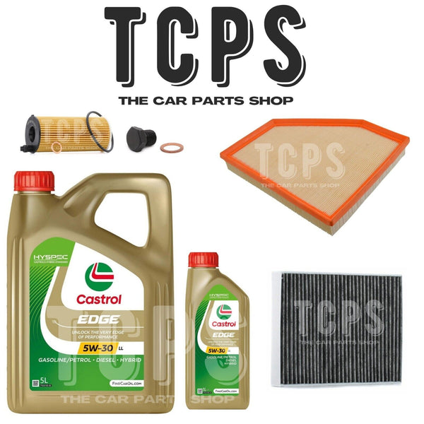 FITS BMW 230i 2.0 F22 AIR OIL AND CABIN FILTER KIT WITH 6L CASTROL