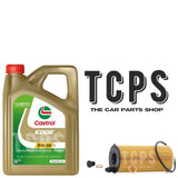 FITS BMW X5 2.0 XDRIVE 25D F15 OIL REPLACEMENT KIT WITH 5L CASTROL & OIL FILTER