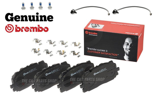 FOR AUDI RS4 2.9 V6 MK5 B9 FRONT BREMBO PADS & SENSOR HIGH QUALITY