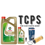 FOR MERCEDES A45 2.0 AMG 4MATIC 6L CASTROL 0W40 OIL WITH BOSCH OIL FILTER