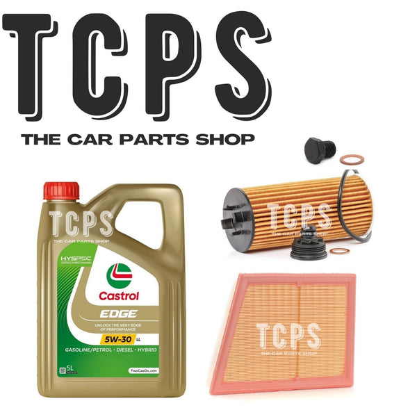 FOR BMW X1 1.5 F48 PHEV XDRIVE AIR AND OIL FILTER SERVICE KIT WITH 5L CASTROL