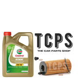 FITS BMW 318d 2.0 F30 OIL CHANGE SERVICE KIT WITH FILTER & 5L CASTROL MOTOR OIL