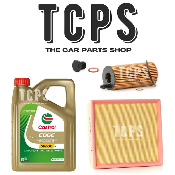 FOR BMW 318i 1.5 F30 2012-18 OIL & AIR FILTER SET WITH 5L CASTROL MOTOR OIL