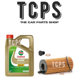 FOR BMW 318i 1.5 F30 2012-18 OIL REPLACEMENT KIT WITH 5L CASTROL