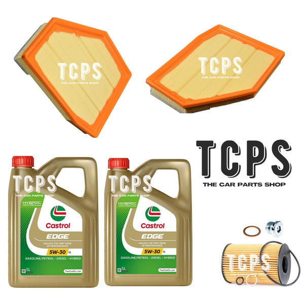 FOR BMW M5 4.4 F90 AIR & OIL FILTERS PACK WITH 10L CASTROL MOTOR OIL