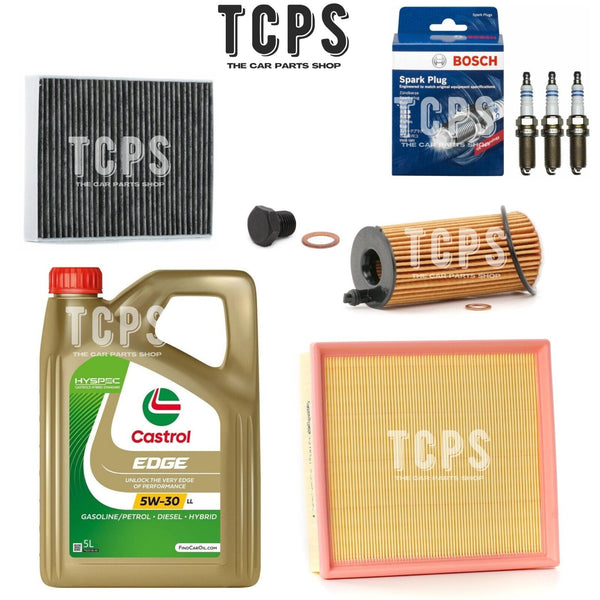FOR BMW 218i 1.5 F22 2013+ FULL SERVICE KIT WITH 5L CASTROL OIL & BOSCH PLUGS