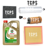 FOR BMW 218d 2.0 F22 2013+ COMPLETE SERVICE KIT WITH 5L CASTROL MOTOR OIL
