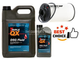 FOR VW SCIROCCO 2.0 TDI MK3 DSG GEARBOX SERVICE KIT 6L DSG FLUID & FILTER
