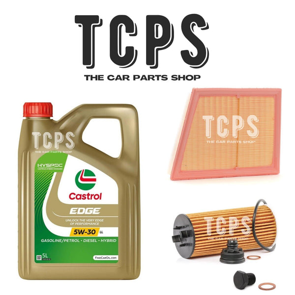 FOR BMW 216d 1.5 F45 AIR & OIL FILTER KIT WITH 5L CASTROL MOTOR OIL