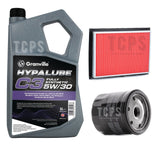 FOR NISSAN JUKE 1.6 PETROL F15 SERVICE KIT 5L 5W30 C3 & AIR OIL FILTER PACK