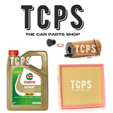 FOR BMW 220d 2.0 F22 OIL & AIR FILTER SERVICE KIT WITH 5L CASTROL MOTOR OIL
