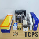 FOR VW TOURAN 1.6 TDI MK1 2003-2015 SERVICE KIT UFI FILTERS AND MANNOL 5L 7715