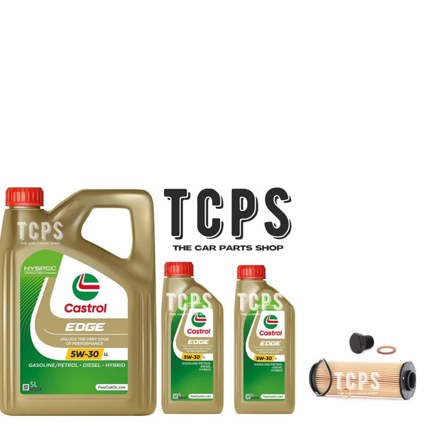 FOR BMW 730d 3.0 G11 2015+ OIL REPLACEMENT SERVICE KIT 7L CASTROL & OIL FILTER