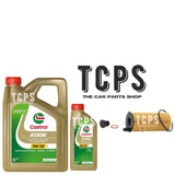 FOR BMW 530e 2.0 G30 2016+ OIL REPLACEMENT SERVICE KIT WITH 6L CASTROL & FILTER
