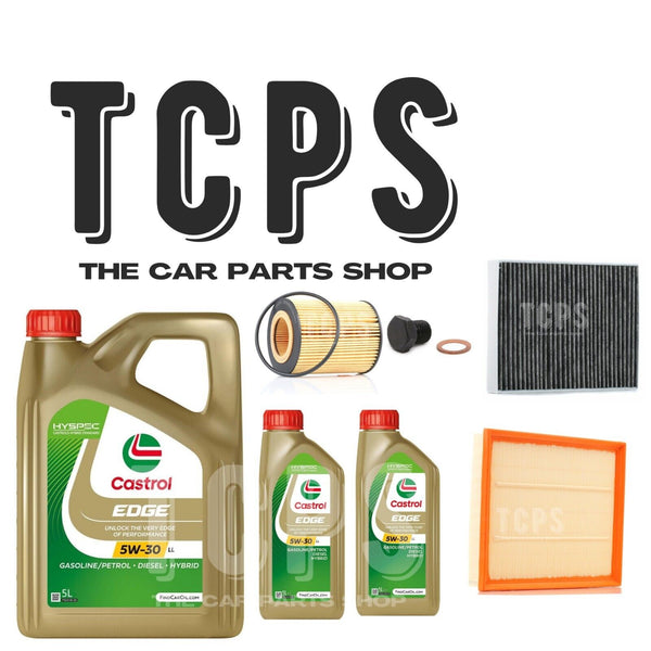 FOR BMW 335i 3.0 F30 AIR OIL AND CABIN FILTER KIT WITH 7L CASTROL