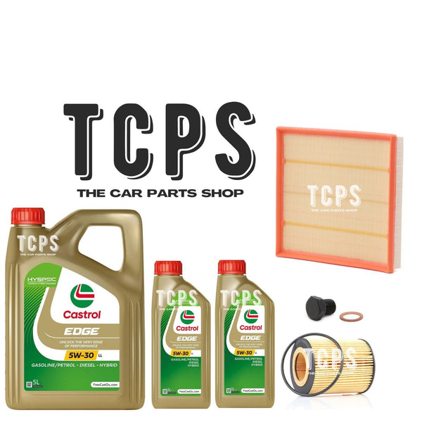 FOR BMW 535i 3.0 F10 AIR & OIL FILTER WITH 7L CASTROL MOTOR OIL SERVICE KIT