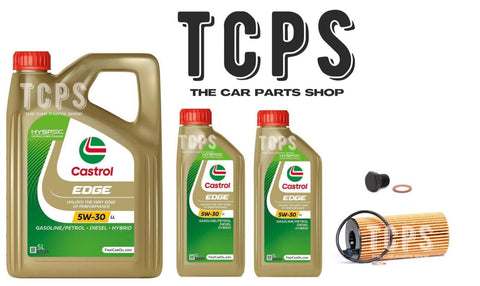 FOR BMW 435d 3.0 F32 2013+ OIL CHANGE PACK WITH 7L CASTROL OIL + FILTER