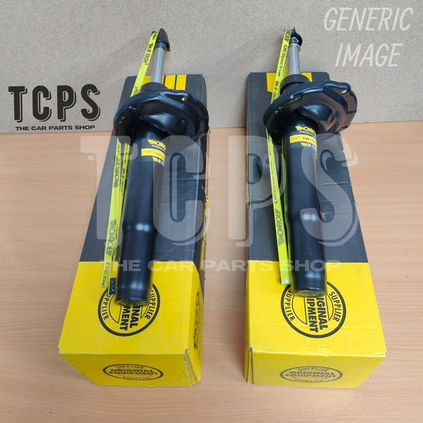 FOR VW EOS 1.4 TSI 2007-2015 TWO MONROE FRONT SHOCK ABSORBERS NEW
