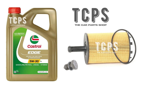 FOR SKODA FABIA MK2 1.9 TDI SERVICE KIT WITH 5L CASTROL + OIL + SUMP PLUG