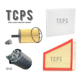 FOR SKODA FABIA MK2 1.9 TDI SERVICE KIT INCLUDING ALL FILTERS + SUMP PLUG