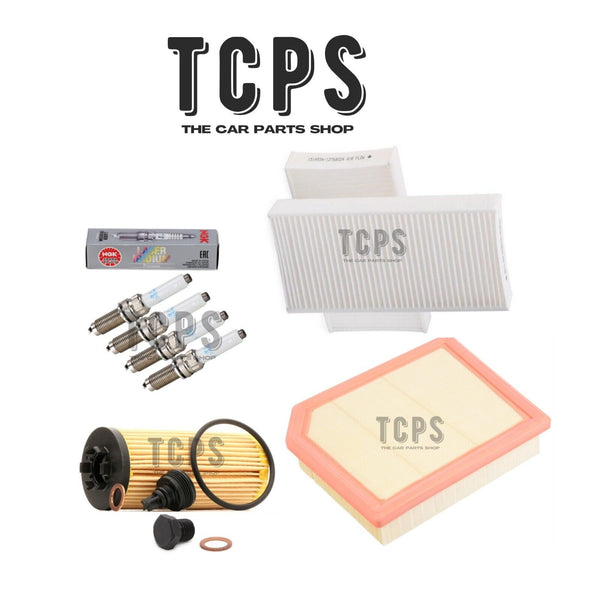 FOR BMW 135i 2.0 F40 FILTER ONLY SERVICE KIT AIR OIL CABIN & FOUR NGK PLUGS