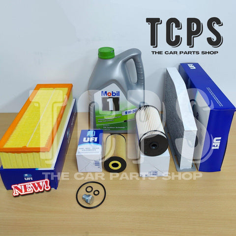 TO FIT SKODA YETI 2.0 TDI 2009+ UFI SERVICE KIT 5L MOBIL WITH ALL 4 UFI FILTERS