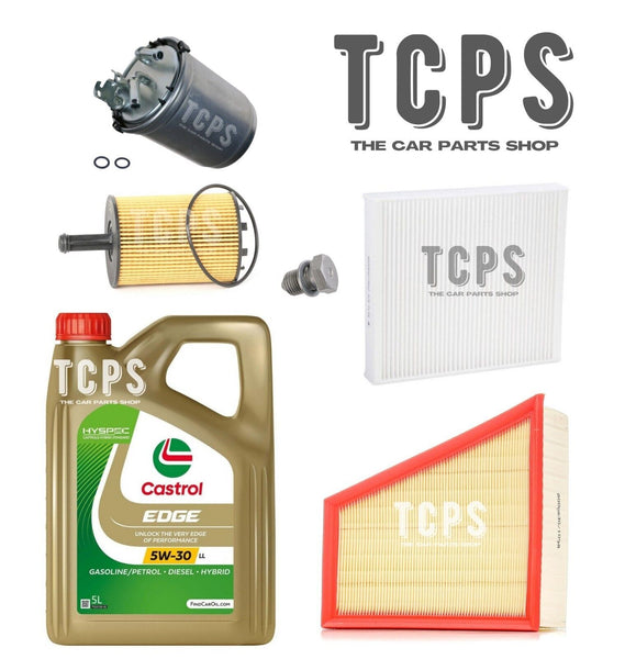 FOR SKODA FABIA 99-0 1.9 SDI FULL SERVICE KIT WITH 5L CASTROL + ALL FILTERS