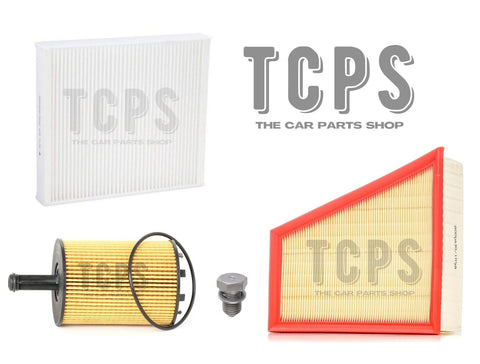 FOR SKODA FABIA 99-0 1.9 SDI SERVICE KIT WITH OIL + AIR + CABIN FILTERS + SUMP