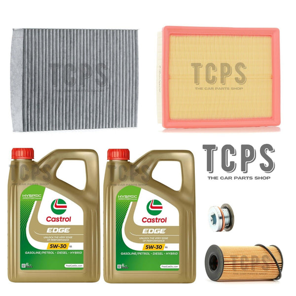FOR RENAULT TRAFIC III 1.6 DCI SERVICE KIT WITH 8L CASTROL + OIL + AIR + CABIN