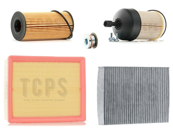 FOR RENAULT TRAFIC III 1.6 DCI SERVICE KIT INCLUDING ALL FILTERS + SUMP PLUG