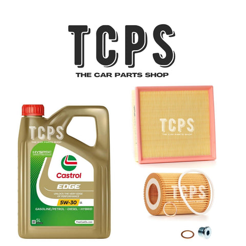 FOR BMW 114i 1.6 F21 AIR AND OIL FILTERS WITH 5L CASTROL MOTOR OIL