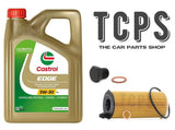 FOR BMW X4 F26 20D SERVICE KIT INCLUDES 5L CASTROL OIL + OIL FILTER + SUMP PLUG
