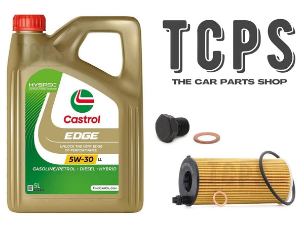 FOR BMW X4 F26 20D SERVICE KIT INCLUDES 5L CASTROL OIL + OIL FILTER + SUMP PLUG