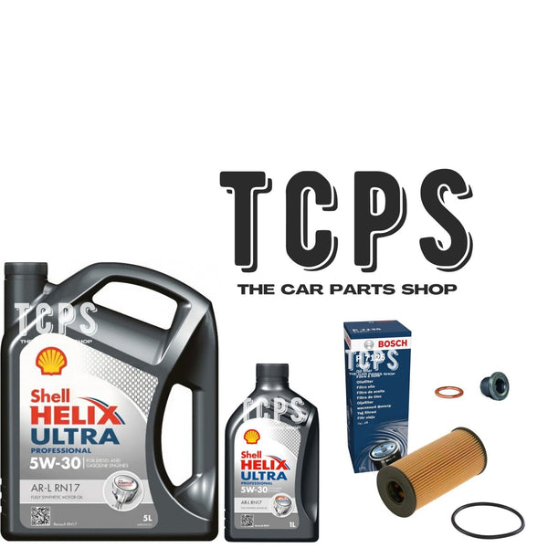 FOR RENAULT TRAFIC III 1.6 DCI 2014+ BOSCH OIL FILTER WITH 6L SHELL OIL