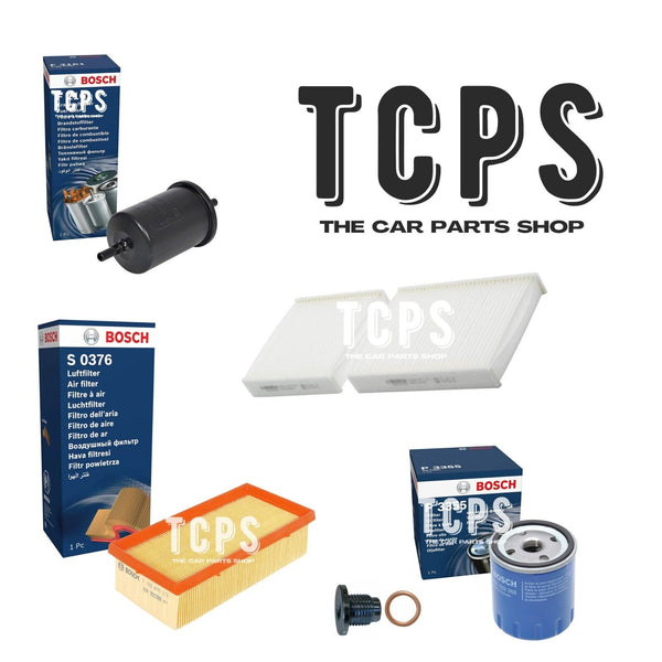 FOR PEUGEOT 208 1.2 2012+ BOSCH OIL AIR CABIN & FUEL FILTERS SERVICE KIT