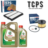 FOR RENAULT KADJAR 1.2 TEC 2015+ BOSCH OIL AND AIR FILTER WITH 5L CASTROL OIL