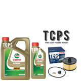FOR RENAULT KADJAR 1.2 TEC 2015+ OIL CHANGE WITH 5L CASTROL OIL & BOSCH FILTER