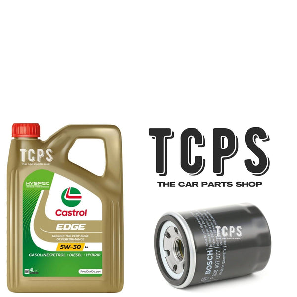 FITS HONDA CIVIC MK10 1.0 2017+ OIL CHANGE KIT BOSCH OIL FILTER & CASTROL OIL