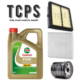 FOR HONDA CIVIC 1.0 PETROL FK6 REPLACEMENT SERVICE KIT 4L CASTROL + ALL FILTERS