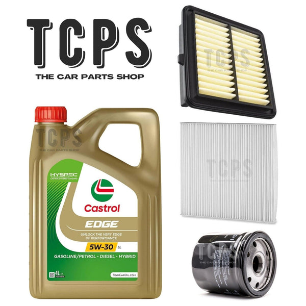 FOR HONDA CIVIC 1.0 PETROL FK6 REPLACEMENT SERVICE KIT 4L CASTROL + ALL FILTERS
