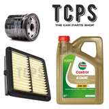 FOR HONDA CIVIC 1.0 PETROL FK6 SERVICE KIT 4L CASTROL + OIL FILTER + AIR  FILTER