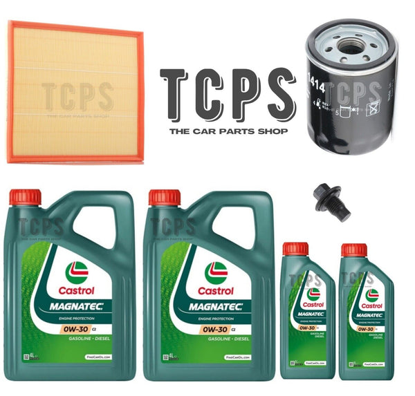 FOR FORD TRANSIT CUSTOM 2.0 2012+ 10L CASTROL OIL + OIL + AIR & FILTERS + SUMP