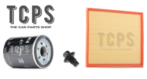 FOR FORD TRANSIT CUSTOM 2.0 2012+ REPLACEMENT OIL + AIR FILTER KIT + SUMP PLUG