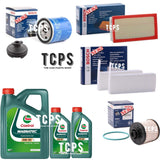 FITS PEUGEOT TRAVELLER 2.0 HDI 2018+ COMPLETE BOSCH FILTER KIT WITH 6L CASTROL