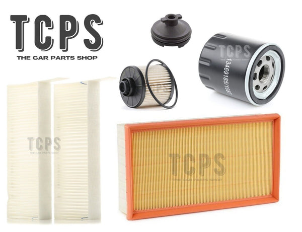 FOR PEUGEOT TRAVELLER BLUEHDI REPLACEMENT FILTER KIT INC ALL FILTERS + SUMP