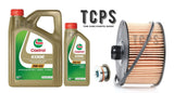 FOR RENAULT KADJAR 1.2 TEC 2015+ REPLACEMENT 5L CASTROL 5W40 OIL & OIL FILTER