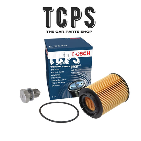 FOR PORSCHE CAYENNE 3.2 9PA 2002+ REPLACEMENT BOSCH OIL FILTER & SUMP PLUG