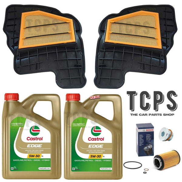 FOR BMW 750Li MSPORT F02 SERVICE KIT BOSCH OIL FILTER & MANN AIR FILTERS X2 10L