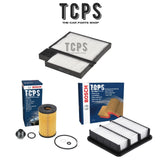 FOR KIA PROCEED 1.6 CRDi 2007+ BOSCH AIR OIL CABIN FILTERS KIT WITH SUMP PLUG
